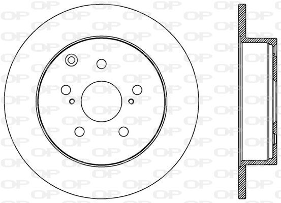 OPEN PARTS Piduriketas BDA2584.10